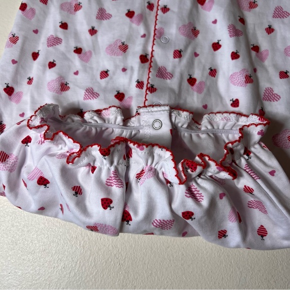 Kissy Kissy Baby-Girls Infant Ladybug Love Print Convertible Gown - Picture 2 of 6